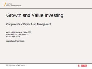 Growth and Value Investing