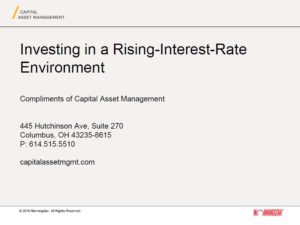 Investing in a Rising-Interest-Rate Environment