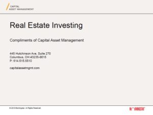 Real Estate Investing